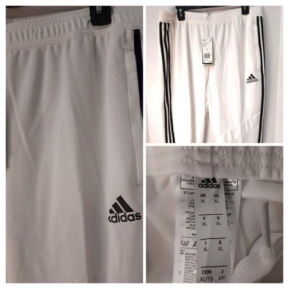 Adidas White joggers pants - Picture 2 of 4
